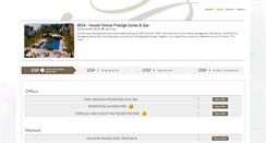 Desktop Screenshot of bookings.insotel.com